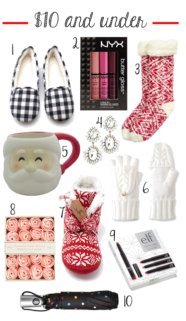 Last Minute Gift Ideas for her under 10 Christmas Holiday