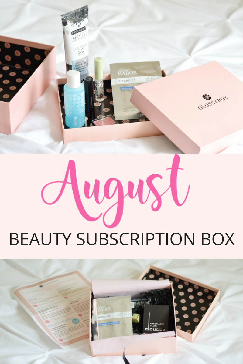 Glossybox August_Beauty Subscription Box