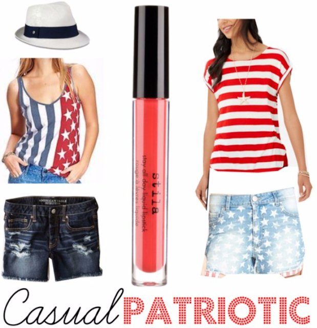 4th of July Outfit Inspiration, Flag tank, patriotic