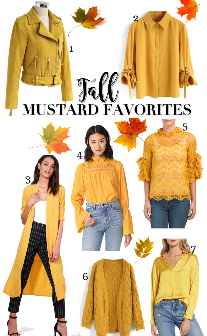 Fall Mustard clothing_Cardigan_Mustard Top_Mustard Blouse_
