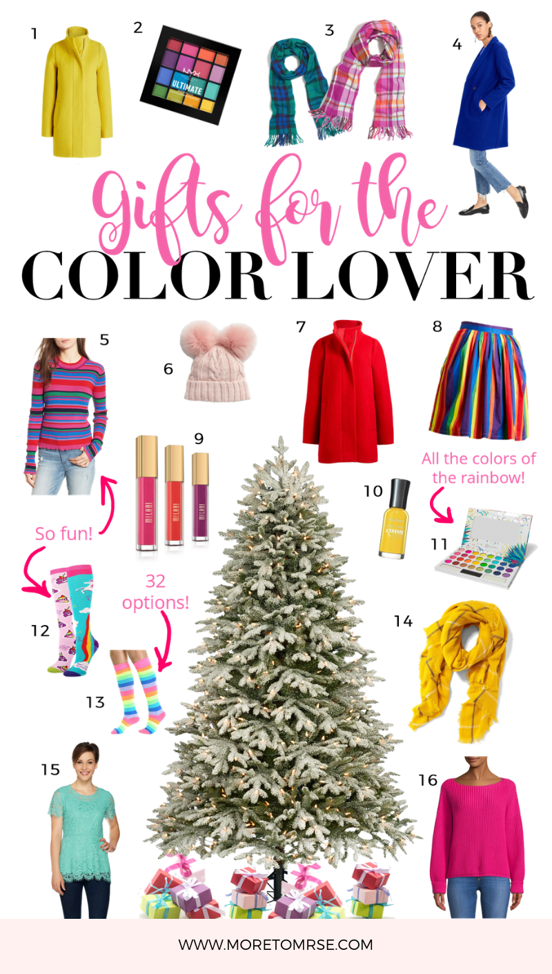 Gift Guide for the Girl Who Loves Color_Gifts for the Color lover_Colorful accessories
