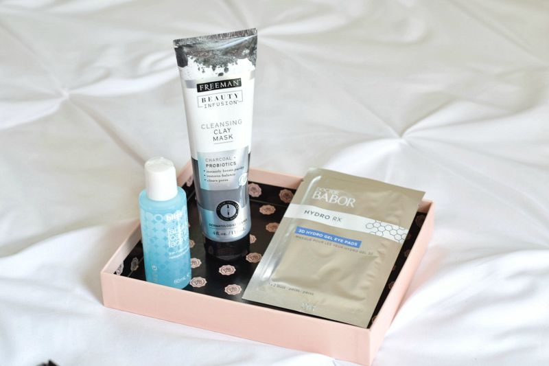 Glossybox beauty subscription box_cleansing clay mask_bliss foaming face wash_babor Hydro rx