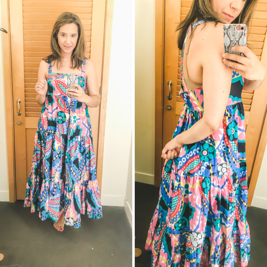 J.Crew-try-on-haul_colorful-floral-maxi-dress_summer-style_teacher-fashion