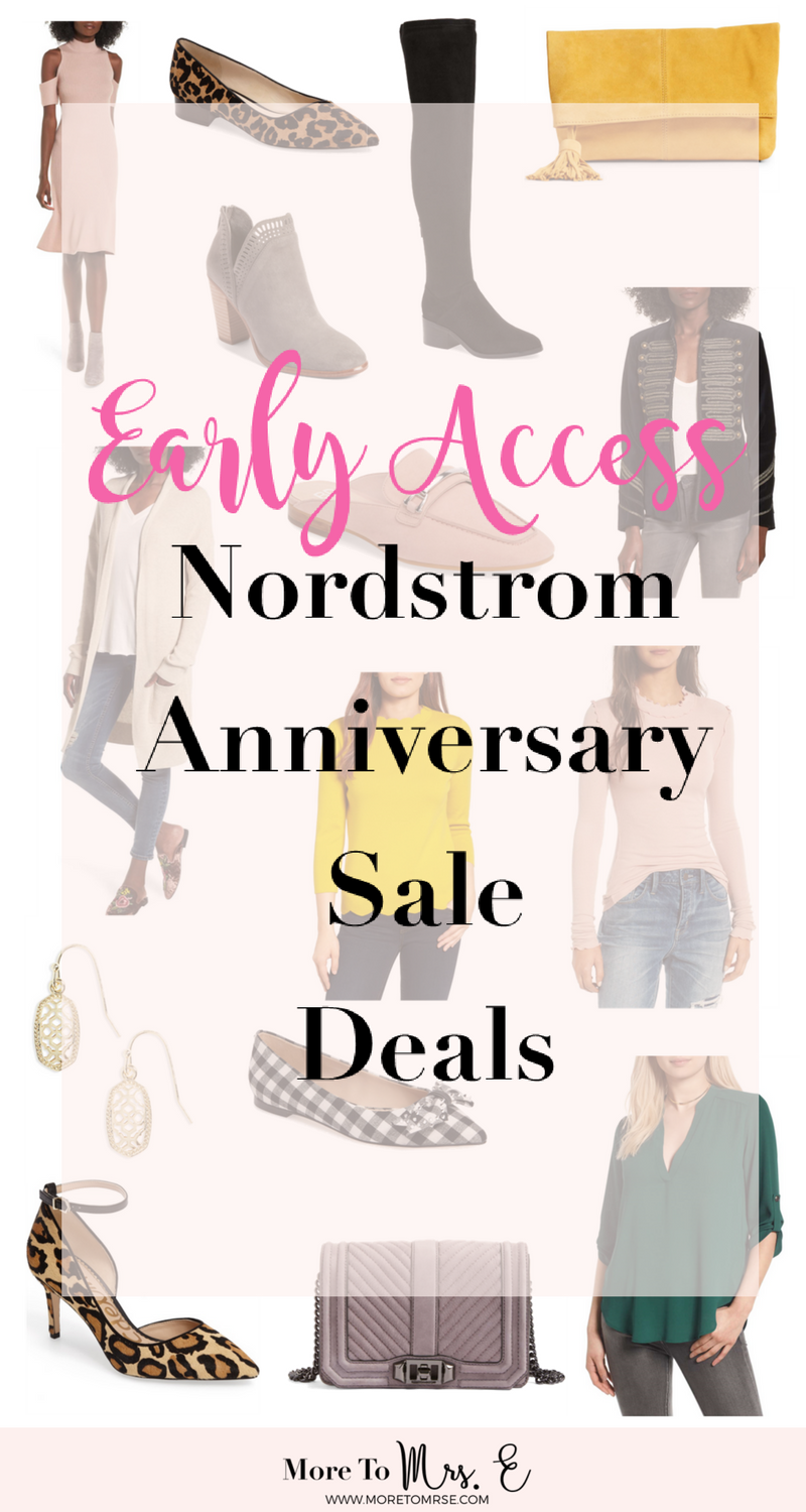 Early Access Nordstrom Anniversary Sale Deals More to Mrs. E