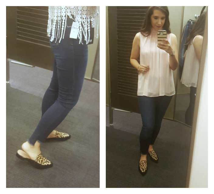 Nordstrom Anniversary Sale Dressing Room Diaries_best jeans_KUT_sale jeans_vince Camuto top